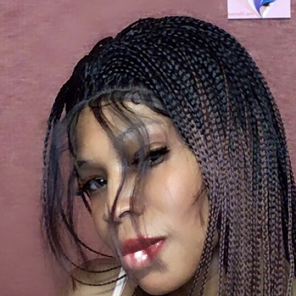 Beautiful Free Part Synthetic Lace Front Wigs with Baby Hair Box Braids - Picture 4 of 14